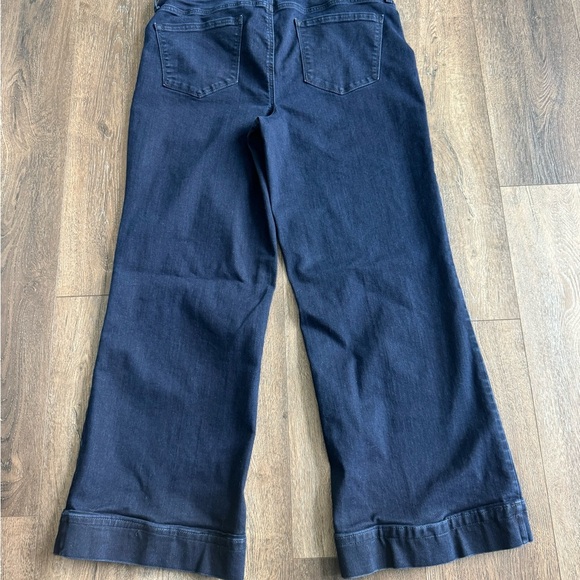 NYDJ Not Your Daughter’s Jeans.  Trousers style, women’s size 12. Dark wash. - Picture 6 of 8